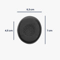 kwmobile Ear Pads for Jabra Evolve2 55 Earpads Replacement Headphone Replacement Parts Headphone Replacement Pads Over Ear Headphones