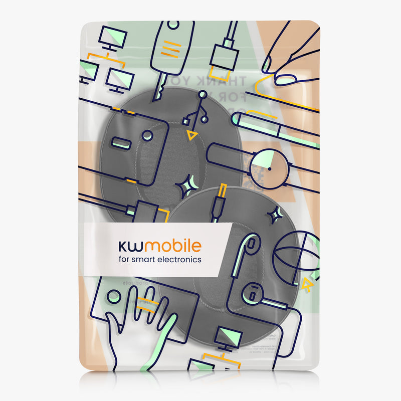 kwmobile Ear Pads for OneOdio A70 / A71 Earpads Replacement Headphone Spare Parts with Cooling Effect