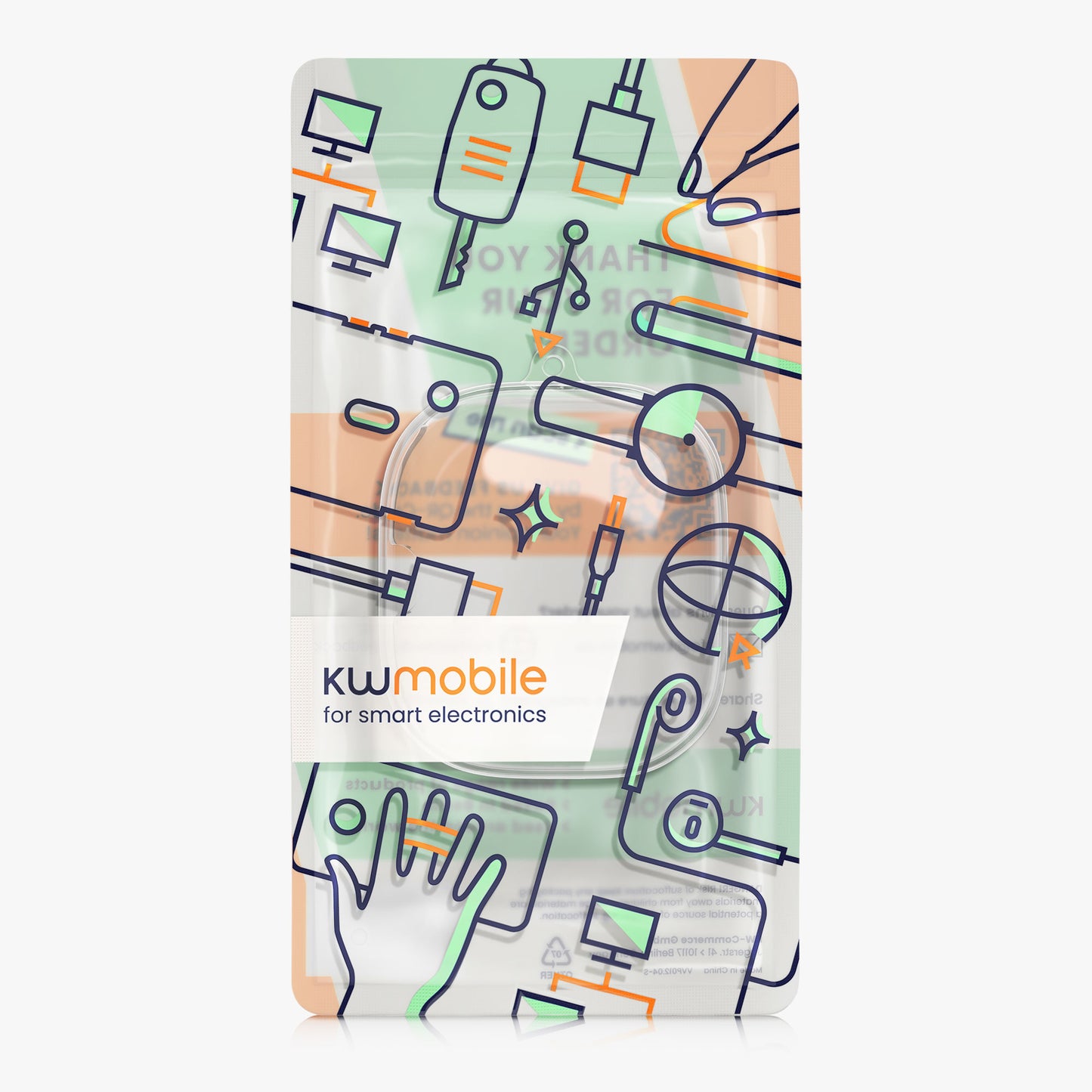 kwmobile Case for Beats Powerbeats Pro 2 Case Protective Cover Headphone Cover