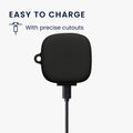 kwmobile Case Compatible with Huawei FreeLace Headphones - Protective Cover Pouch Case Protector