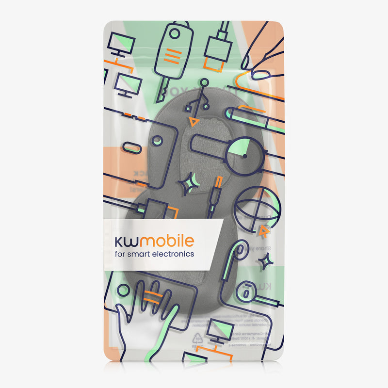 kwmobile Ear Pads for TurtleBeach Stealth 600 Gen 2 / Gen 3 Ear Cushions Replacement Ear Pads Headphone Replacement Parts Headphone Replacement Cushions for Over Ear Headphones