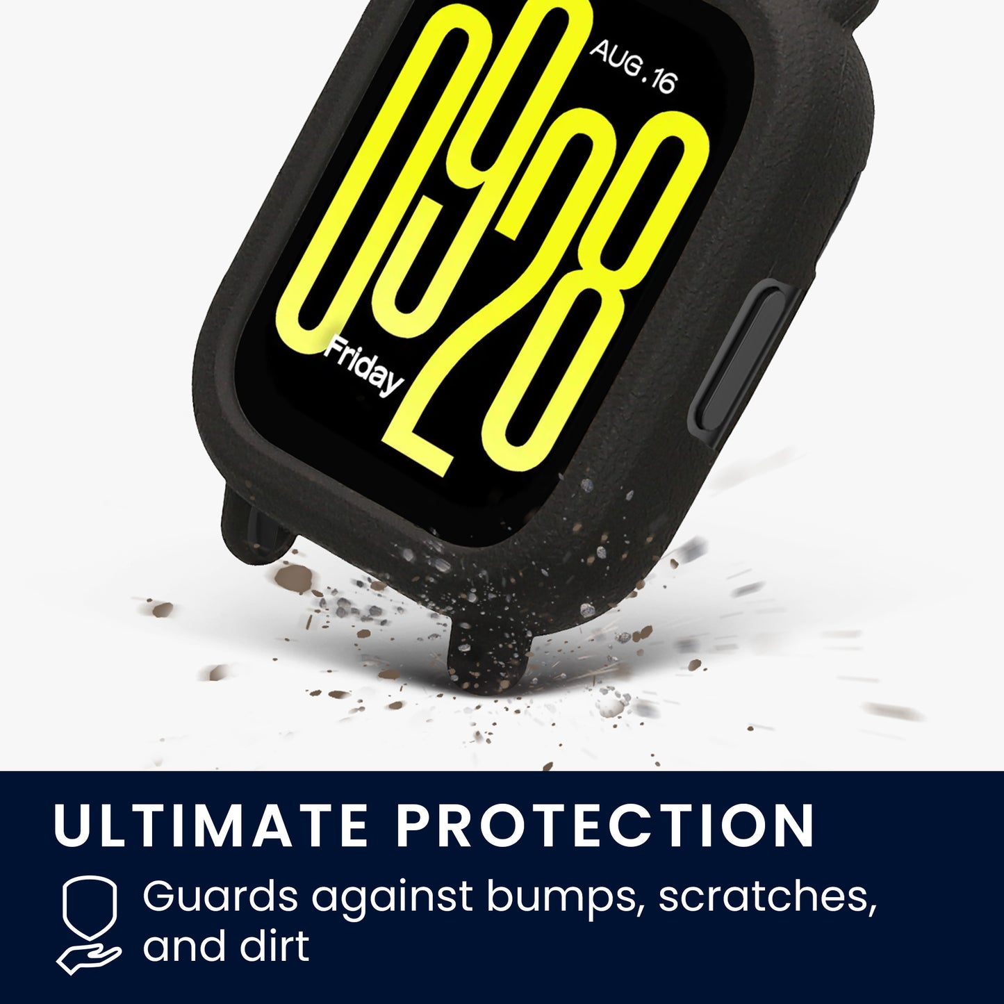 kwmobile Protective Case Compatible with Xiaomi Redmi Watch 5 Active Case - Fitness Tracker Case - Soft Smartwatch Case