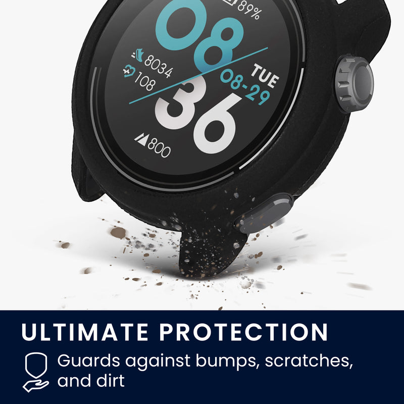 kwmobile Protective Case Compatible with COROS PACE 3 Case - Fitness Tracker Case - Soft Smartwatch Case
