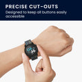 kwmobile Protective Case Compatible with COROS PACE 3 Case - Fitness Tracker Case - Soft Smartwatch Case