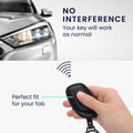 kwmobile Premium Car Key Protective Cover compatible with MG 3-Button ZS MG4 MG5 MG6 Case - Key Fob Shell