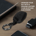 kwmobile Premium Car Key Protective Cover compatible with MG 3-Button ZS MG4 MG5 MG6 Case - Key Fob Shell