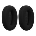 kwmobile 2x Mesh Polyester Ohr Polster für Skullcandy Crusher ANC 2 Ohrpolster - Ersatz Ohrpolster - Kopfhörer Ersatzteile - Kopfhörer Ersatzpolster für Over Ear Headphones Schwarz  