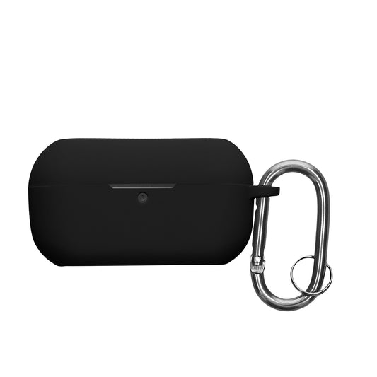kwmobile Hülle kompatibel mit Technics EAH-AZ100 Kopfhörer - Silikon Schutzhülle Etui Case Cover Schoner in Schwarz Schwarz  