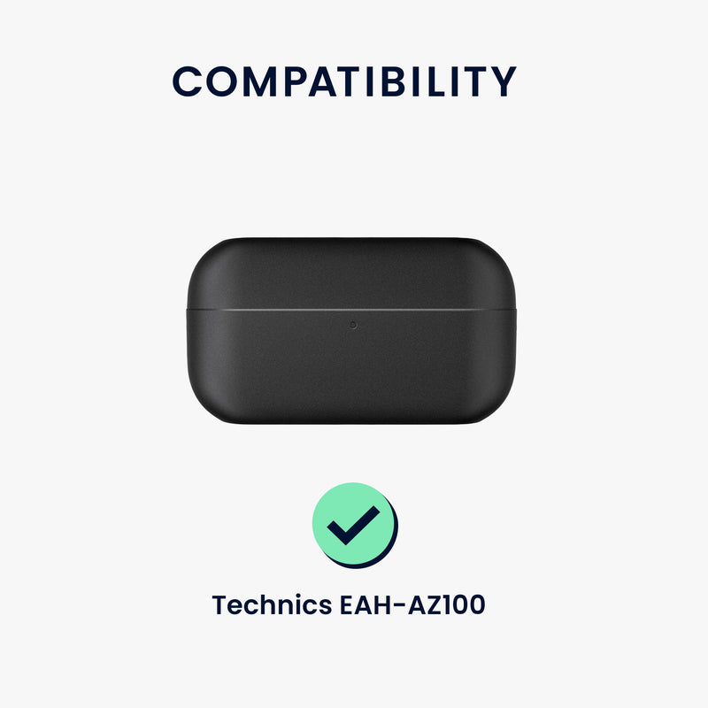 kwmobile Case Compatible with Technics EAH-AZ100 Headphones