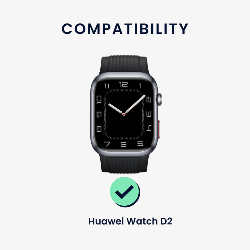 kwmobile Silicone Watch Strap for Huawei Watch D2 Strap Replacement Strap for Fitness Tracker Replacement Band Smartwatch