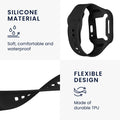 kwmobile Sports Armband compatible with Xiaomi Redmi Watch 3 Active / Redmi Watch 3 Lite - Fitness Tracker Strap - with Protective Bumper