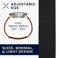 kwmobile Ersatzarmband kompatibel mit 20mm Amazfit Active 2 / 2 Square / Active Edge / Bip 3 / GTS 3 4 Armband