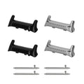 kwmobile Adapter with 22mm Band Width Compatible with Huawei Watch D2 Watch Strap Smartwatch Band Connection Adapter Set