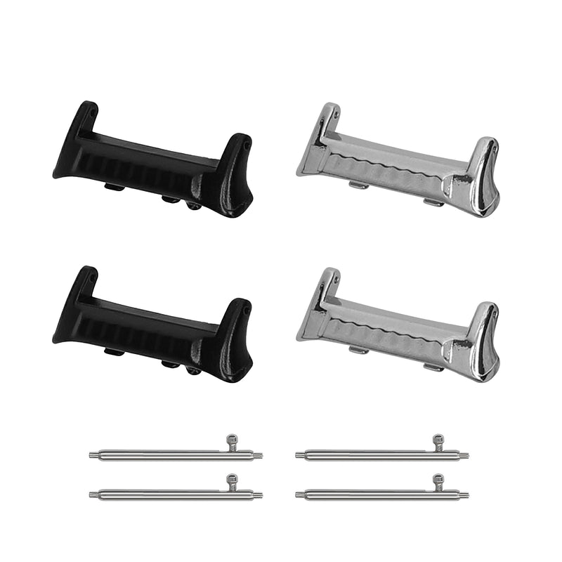 kwmobile Adapter with 22mm Band Width Compatible with Huawei Watch D2 Watch Strap Smartwatch Band Connection Adapter Set