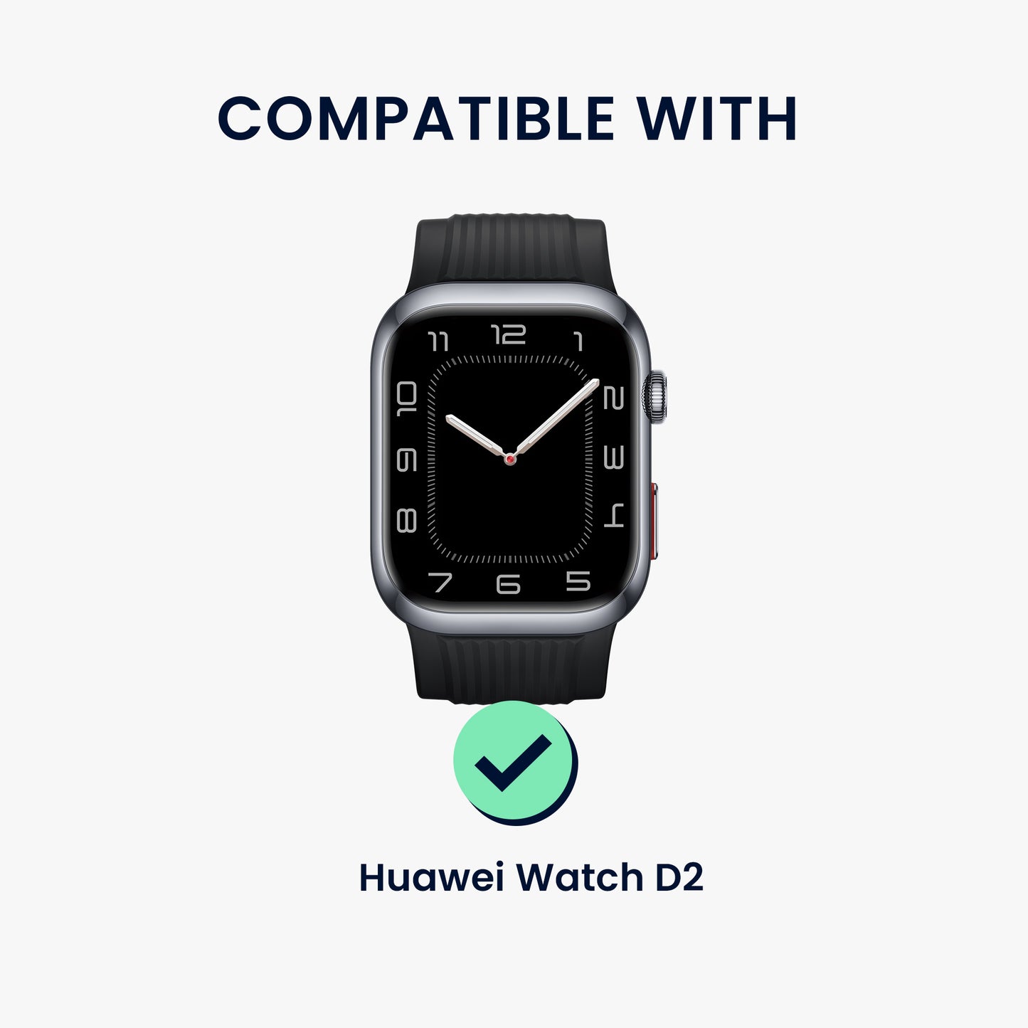 kwmobile Adapter with 22mm Band Width Compatible with Huawei Watch D2 Watch Strap Smartwatch Band Connection Adapter Set