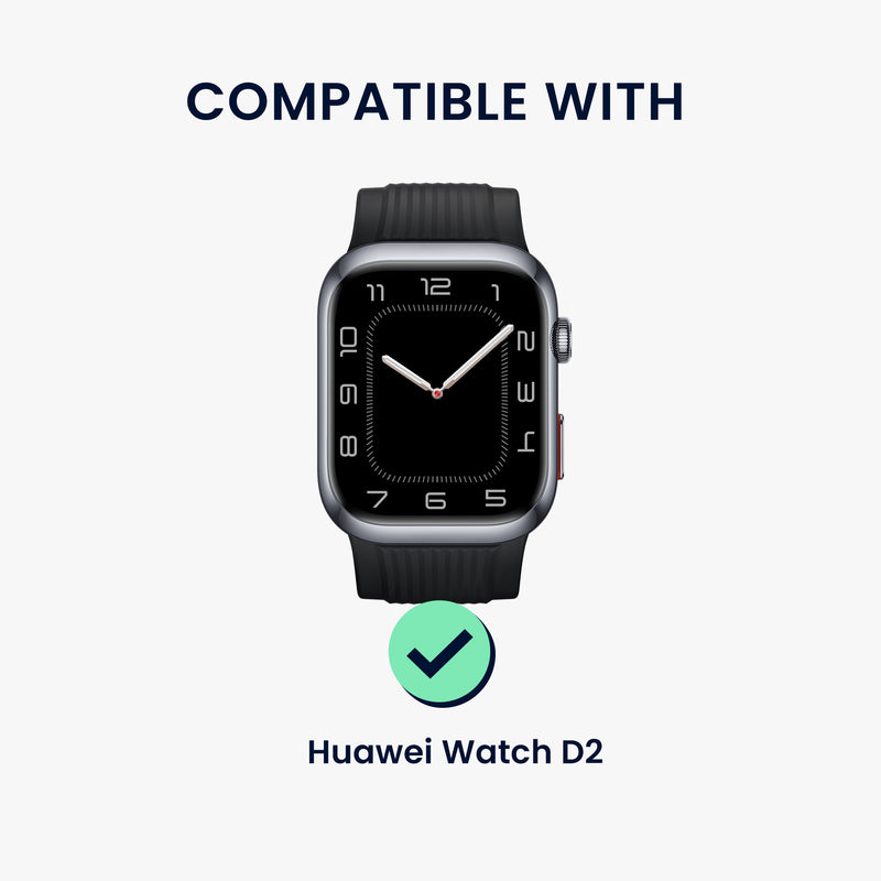 kwmobile Adapter with 22mm Band Width Compatible with Huawei Watch D2 Watch Strap Smartwatch Band Connection Adapter Set