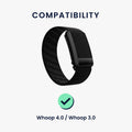 kwmobile Strap compatible with Whoop 5.0 / Whoop 4.0 / 3.0