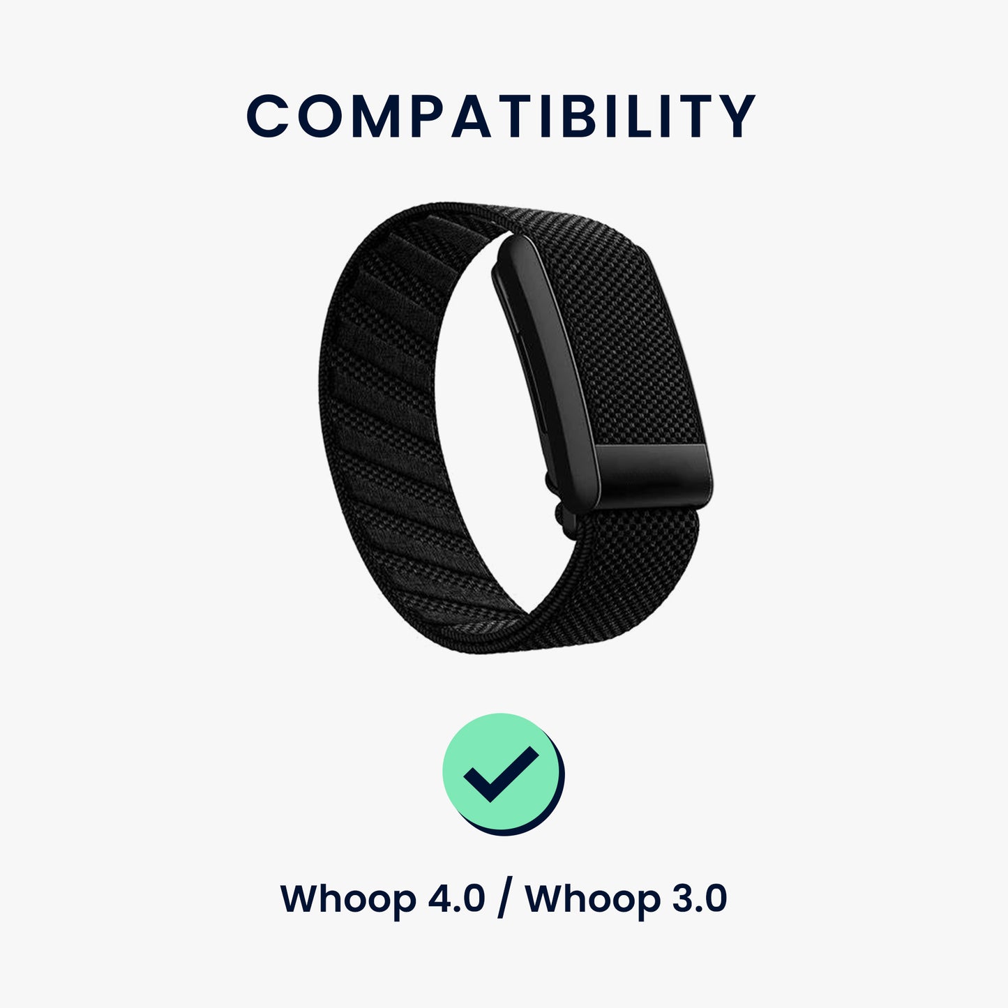 kwmobile Strap compatible with Whoop 5.0 / Whoop 4.0 / 3.0