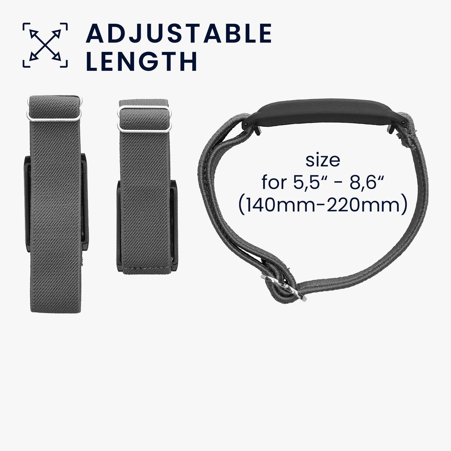kwmobile Strap compatible with Whoop 5.0 / Whoop 4.0 / 3.0