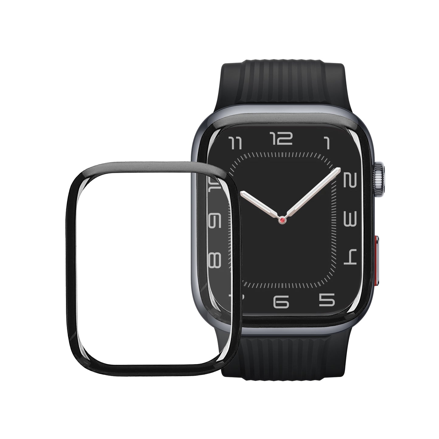 kwmobile 2x Transparente Displayschutzfolie kompatibel mit Huawei Watch D2 Folie - Schutzfolie für Fitness Tracker - robuster Displayschutz Transparent  