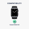 kwmobile Screen Protector compatible with Huawei Watch D2 Film - Protective Film for Fitness Tracker - Robust Screen Protection