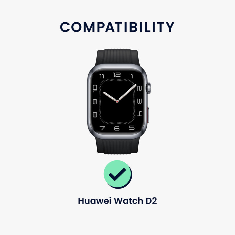 kwmobile Screen Protector compatible with Huawei Watch D2 Film - Protective Film for Fitness Tracker - Robust Screen Protection