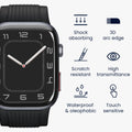 kwmobile Screen Protector compatible with Huawei Watch D2 Film - Protective Film for Fitness Tracker - Robust Screen Protection