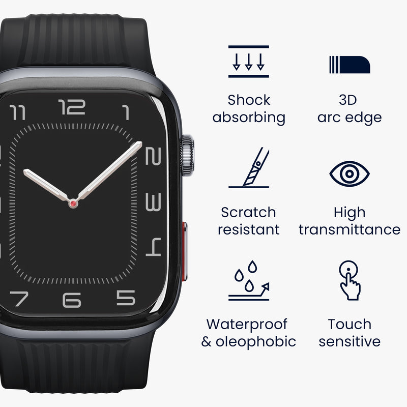 kwmobile Screen Protector compatible with Huawei Watch D2 Film - Protective Film for Fitness Tracker - Robust Screen Protection