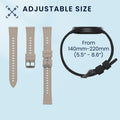 kwmobile Watch Strap for Withings Scanwatch Light 37mm / Withings Scanwatch 2 38mm Strap Fitness Tracker Band Set Replacement Strap Smartwatch