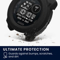 kwmobile Protective Case Compatible with Garmin Instinct 3 45mm Case - Fitness Tracker Case - Soft Smartwatch Case