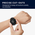 kwmobile Protective Case compatible with Garmin Instinct 3 50mm Case - Fitness Tracker Case - Soft Smartwatch Case