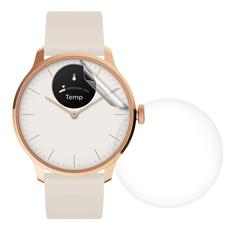 kwmobile Screen Protector compatible with Withings Scanwatch Light 37mm Screen Protector for Fitness Tracker Display Protection