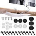 kwmobile Cable Management Desk Cable Net - Hide Cables - Desk Cable Management - Cable Management Organizer - Cable Organization