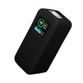 kwmobile Silikon Hülle für Anker Prime Power Bank 20000mAh Case - Powerbank Hülle für unterwegs - Tasche für Power Bank - Schwarz Schwarz  
