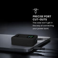 kwmobile Case for Anker Prime Power Bank 20000mAh - Power Bank Travel Case - Power Bank Bag