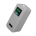 kwmobile Silikon Hülle für Anker Prime Power Bank 20000mAh Case - Powerbank Hülle für unterwegs - Tasche für Power Bank - Grau Grau  