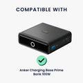 kwmobile Case for Anker Charging Base Prime Bank 100W - Power Bank Cover for On The Go - Bag for Power Bank