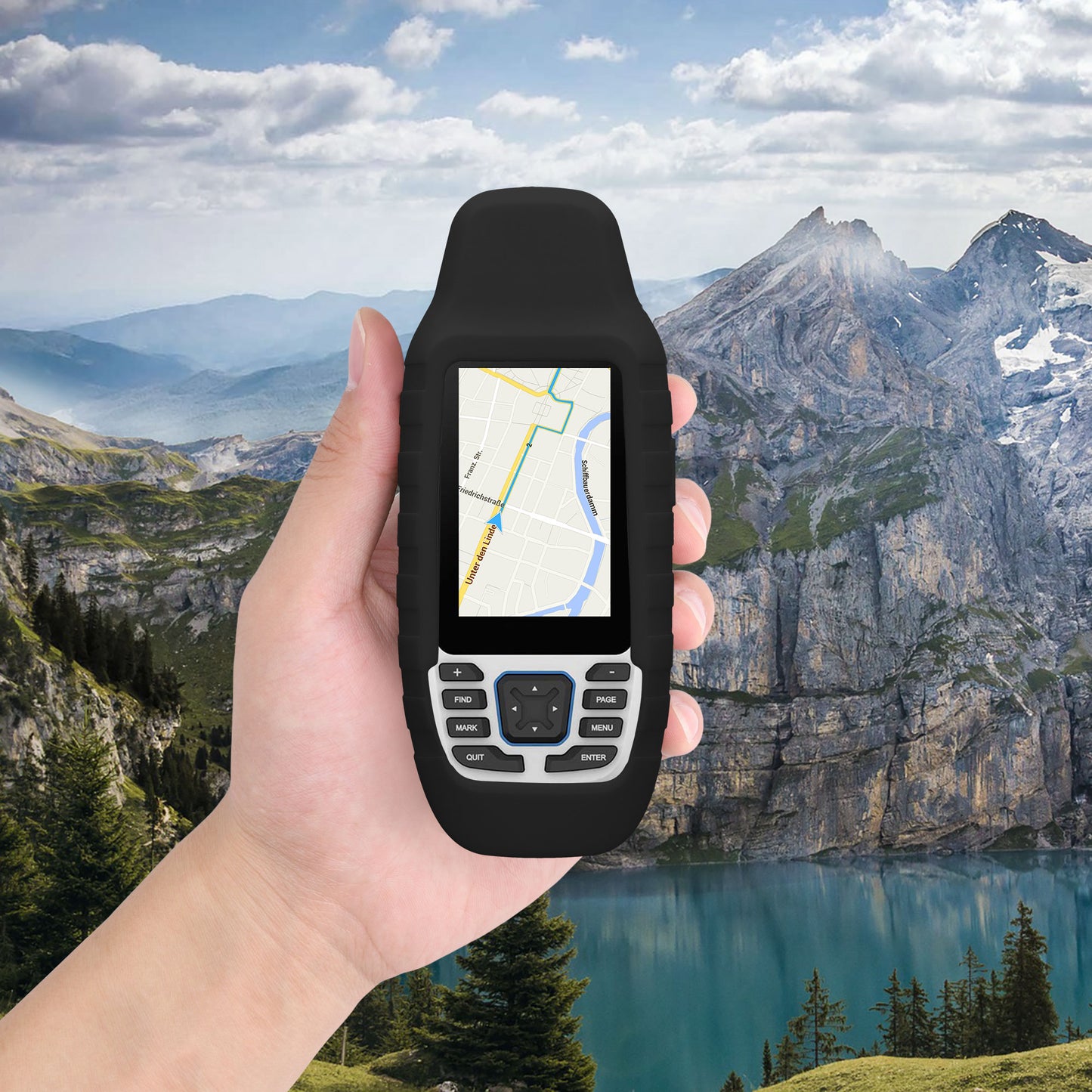 kwmobile Case compatible with Garmin GPSMAP 79S / GPSMAP 79SC - Protective Cover for GPS Handheld Device