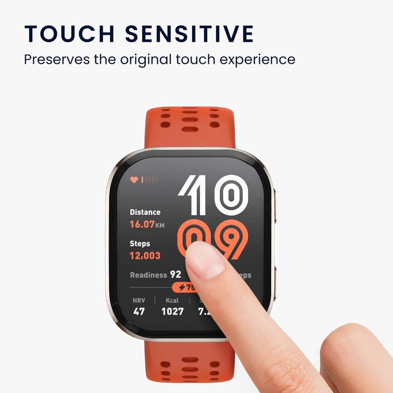 kwmobile Screen Protector compatible with Amazfit Bip - 6x Film Protective Film for Fitness Tracker Robust Screen Protection