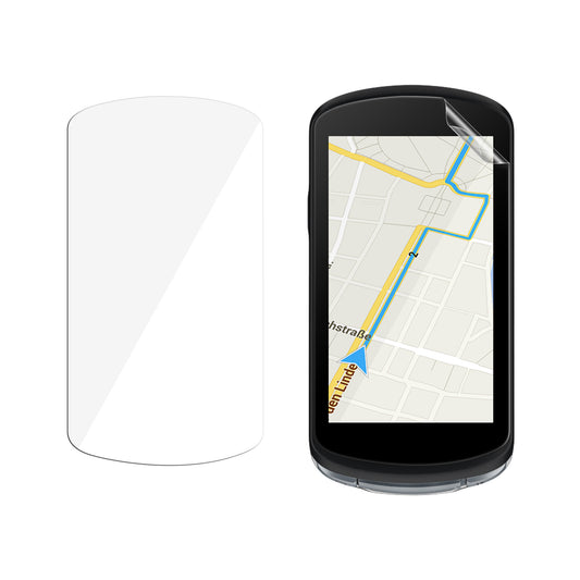 kwmobile 2x Fahrrad GPS Schutzfolie kompatibel mit Garmin Edge 1040 / 1040 Solar Folie - Set Displayschutzfolie für Bike GPS Computer - transparenter Displayschutz aus PMMA Transparent  