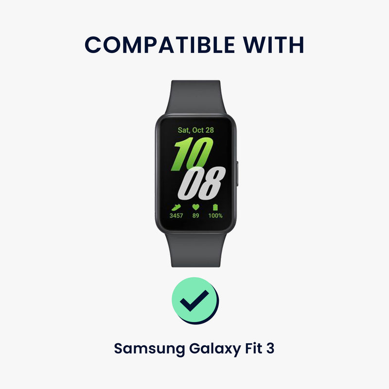 kwmobile USB Charger compatible with Samsung Galaxy Fit 3 / Honor Watch Fit / Oppo Band 2 / Keep B4 - USB Cable Charger Stand - Smart Watch Charging Station - Charging Cable with Stand Function