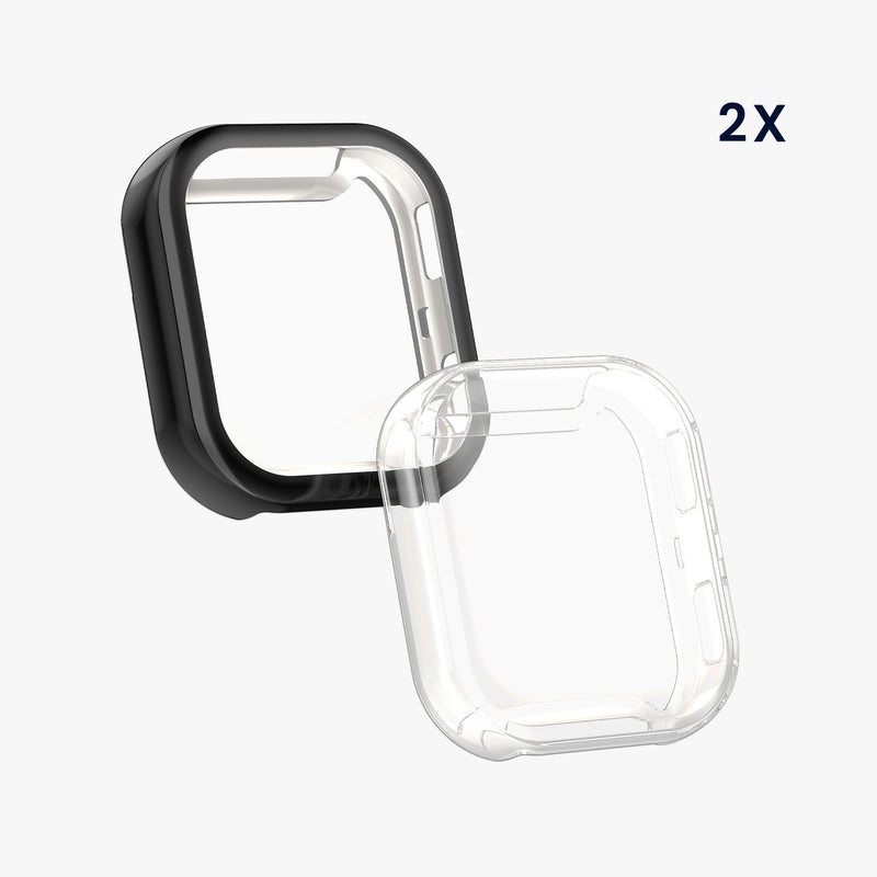 kwmobile Protective Case for Amazfit Bip 6 Full Body Display Cover Set