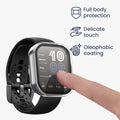 kwmobile Glass Case for Amazfit Bip 6 Protective Cover Fullbody Fitness Tracker Case Set