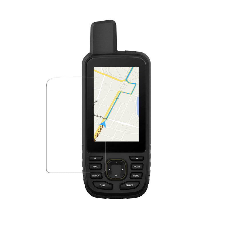 kwmobile 2x Transparente Displayschutzfolie kompatibel mit Garmin GPSMAP 67 / 67i Folie - Schutzfolie für GPS Tracker - robuster Displayschutz für tragbares Navi Transparent  