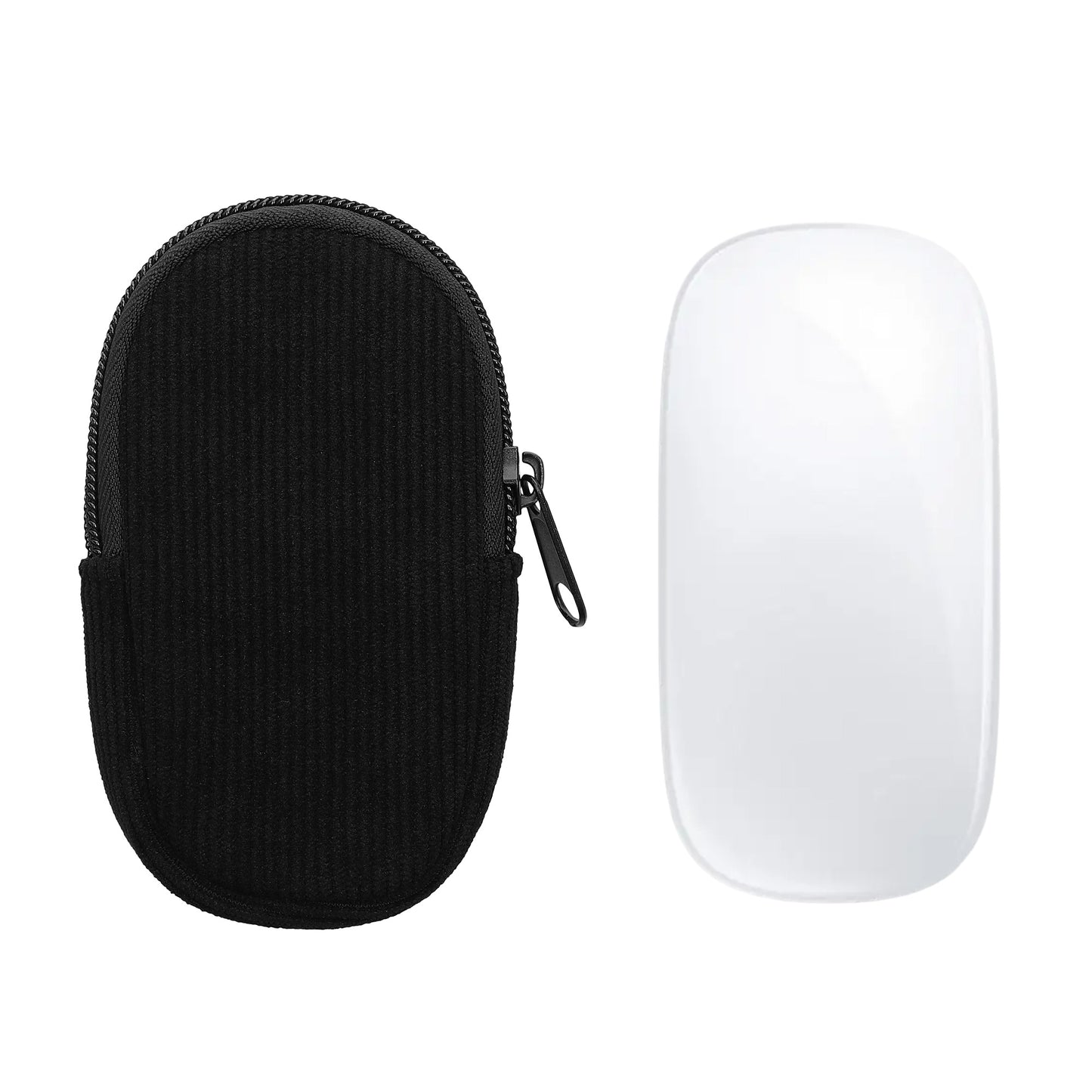 kwmobile Mouse Case Compatible with Apple Magic Mouse 1 / 2 - Pouch for Bluetooth Mouse Made of Robust Neoprene Fabric