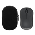 kwmobile Mouse Bag Compatible with Logitech M240 SILENT / M325S Case - Cover for Bluetooth Mouse Made of Robust Neoprene Fabric