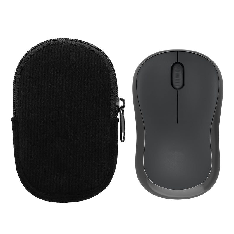 kwmobile Mouse Bag Compatible with Logitech M240 SILENT / M325S Case - Cover for Bluetooth Mouse Made of Robust Neoprene Fabric