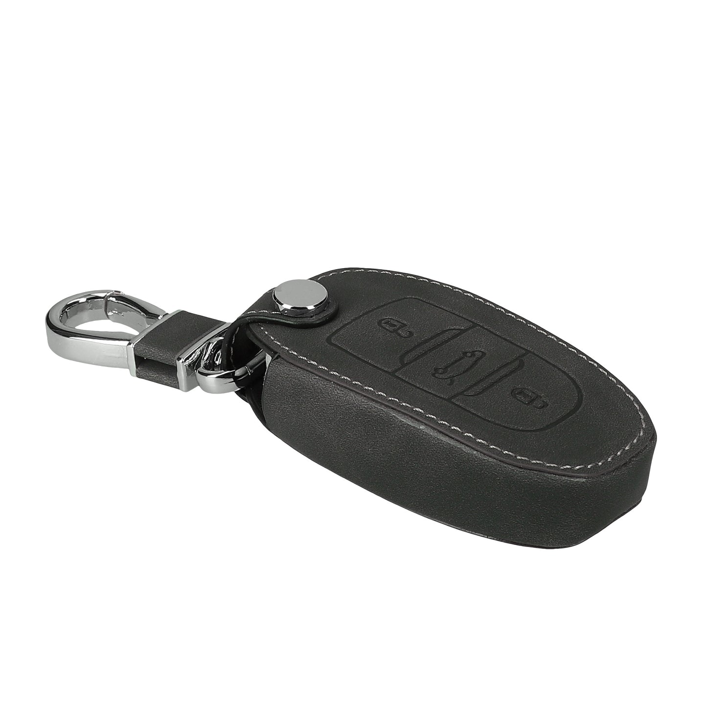 kwmobile Car Key Cover compatible with Opel 3-Button Smart Key Keyless Go Protective Case Cover