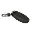 kwmobile Car Key Cover Compatible with Audi A6 A7 A8 Q7 Q8 3-Button Car Key Keyless Artificial Leather Protective Case Key Fob Cover