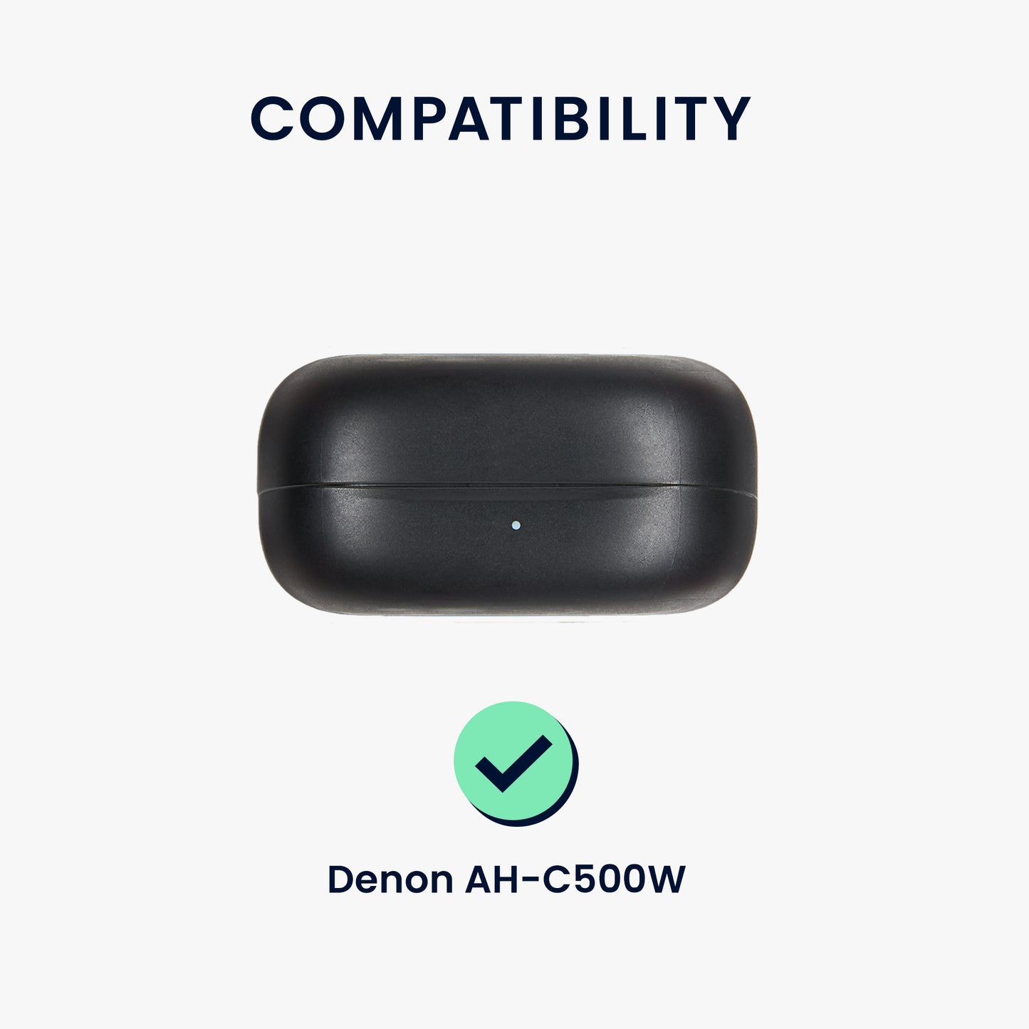 kwmobile Case Compatible with Denon AH-C500W Headphones